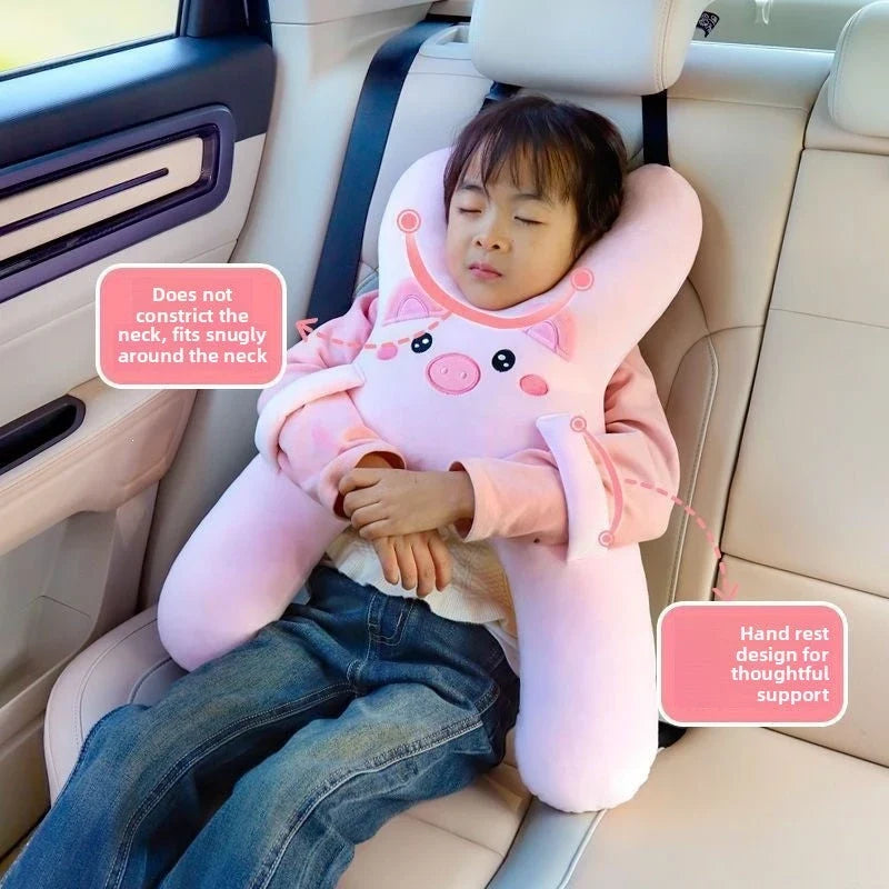 Kids Cartoon Travel Car Pillow