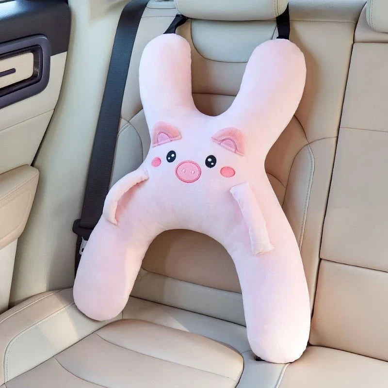 Kids Cartoon Travel Car Pillow
