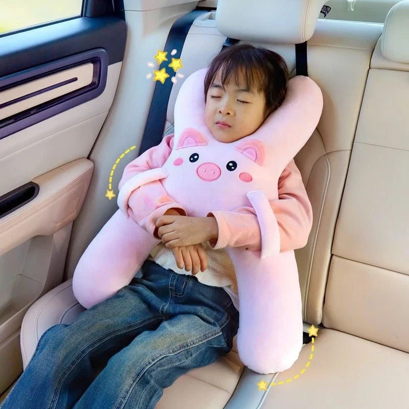 Kids Cartoon Travel Car Pillow
