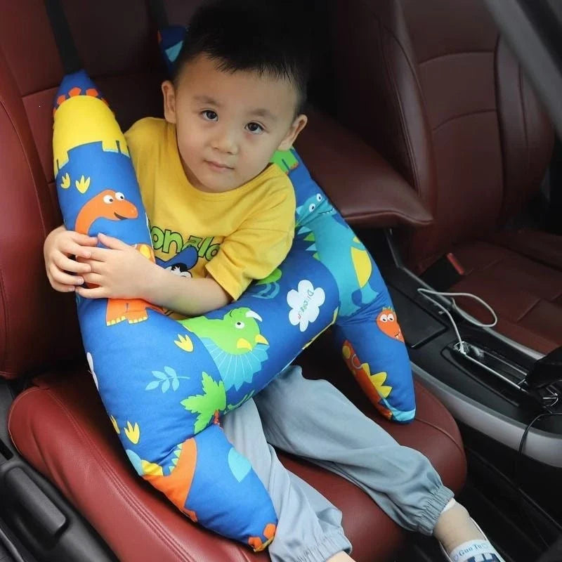 Kids Cartoon Travel Car Pillow