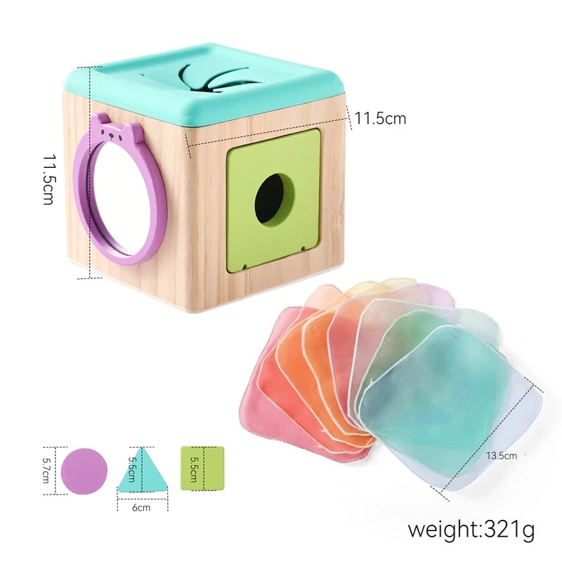 Montessori Sensory Tissue Box Toy