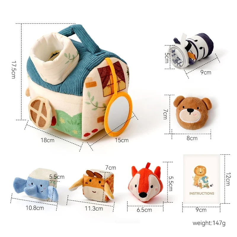 Montessori Sensory Tissue Box Toy