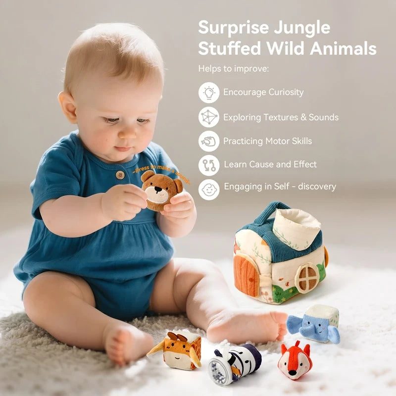 Montessori Sensory Tissue Box Toy