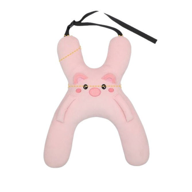 Children Car Pillow with Cartoon Design for Head and Lumbar Support